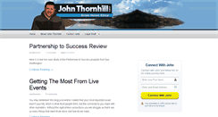 Desktop Screenshot of johnthornhillonline.com